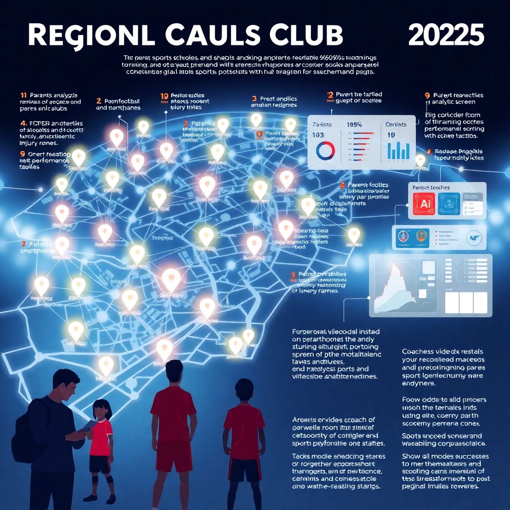Новости спорта: региональные рейтинги клубов и школ для болельщиков и родителей