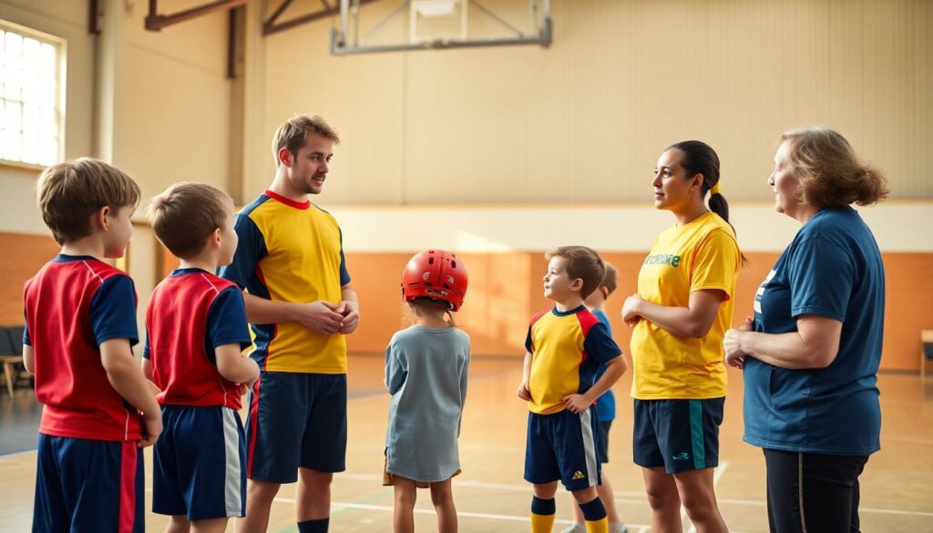 Как обеспечить безопасность детей на тренировках - иллюстрация