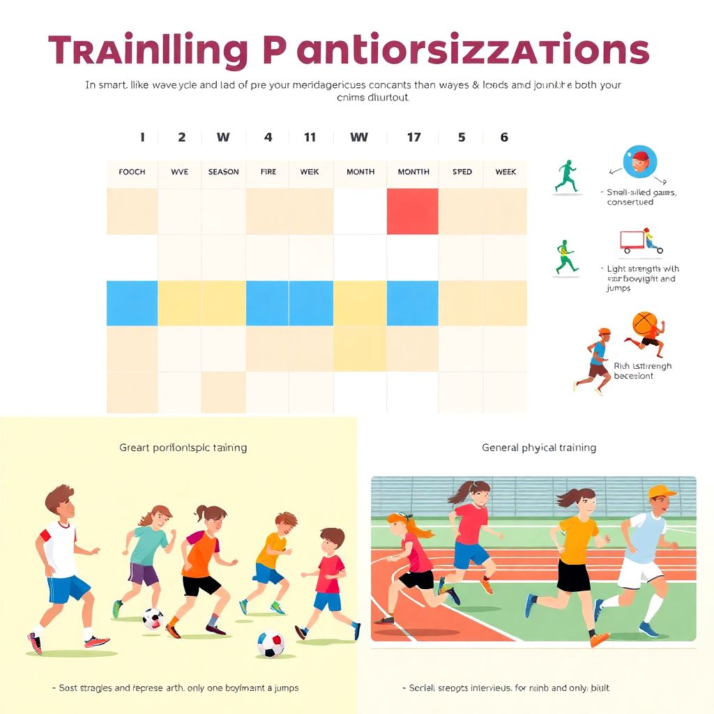 Тренировочные программы для юниоров: периодизация и микроциклы в спорте