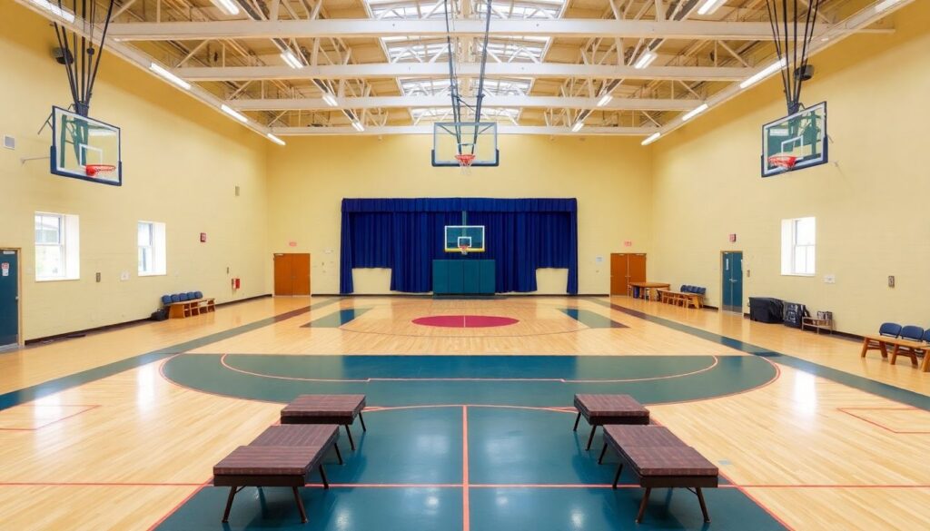 Как развивать зал в школе: оборудование и расписание - иллюстрация