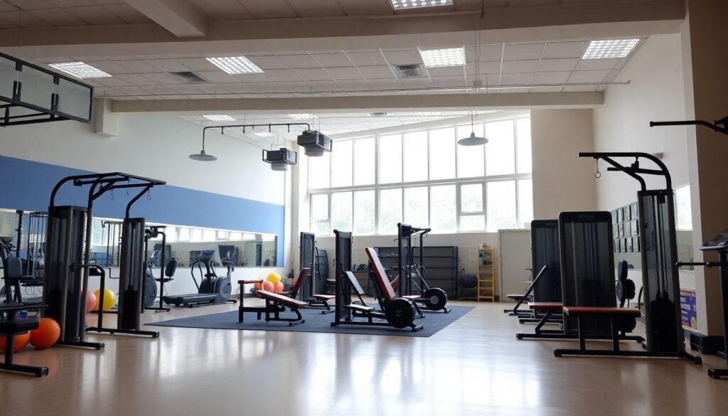 Как развивать зал в школе: оборудование и расписание - иллюстрация