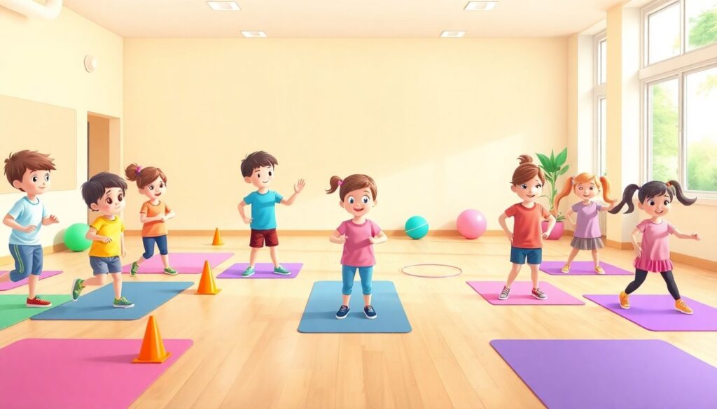 Тренировочные программы по общей физической подготовке для детей - иллюстрация