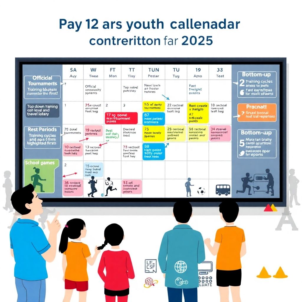 Как строится календарь соревнований у детско-юношеских команд по спорту