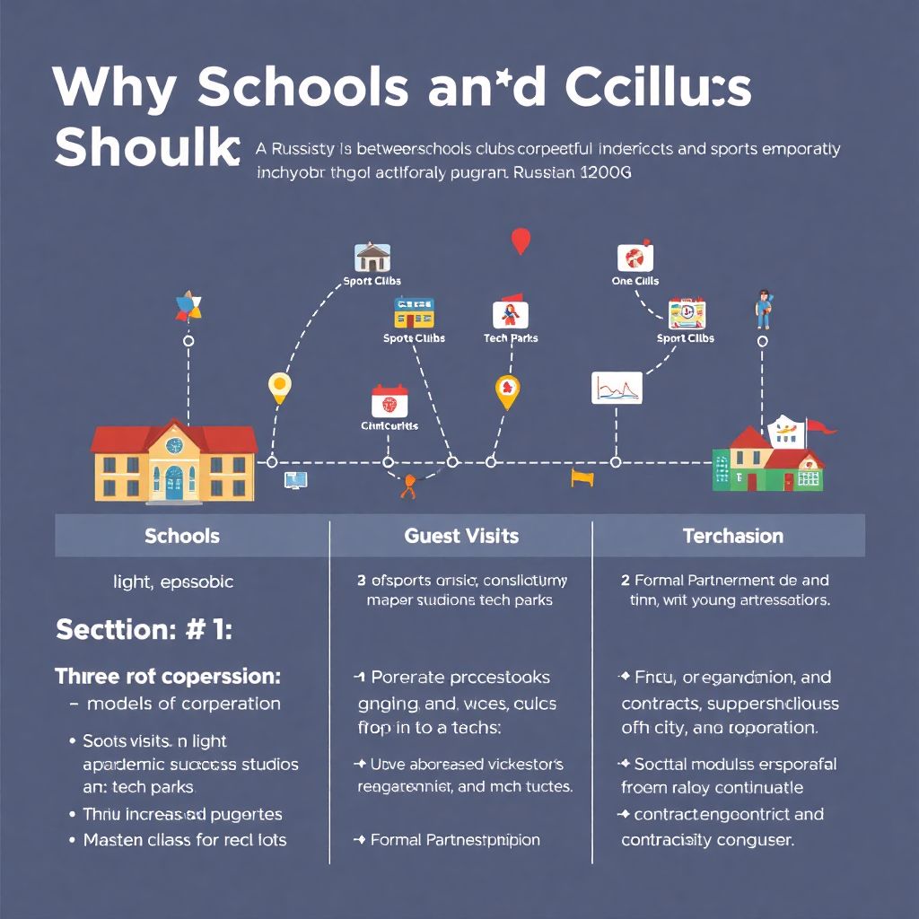 Кооперация школ и клубов в регионе: как развивать эффективное партнерство