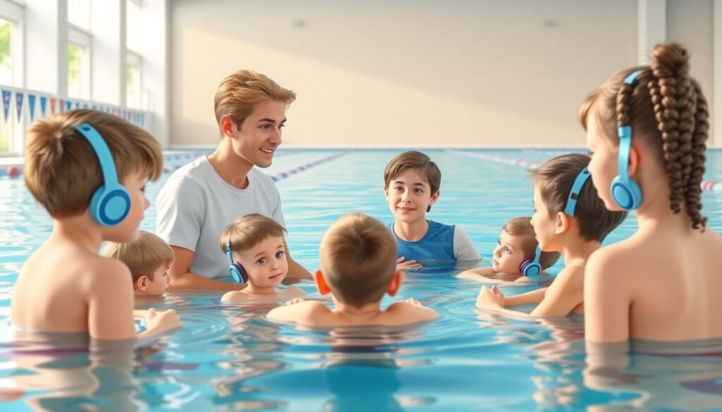 Тренировочные программы по плаванию для детей - иллюстрация