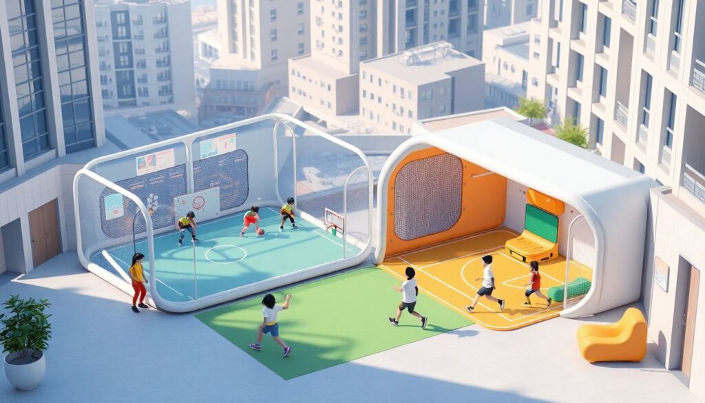 Новости спорта: новации в оборудовании для детского спорта - иллюстрация