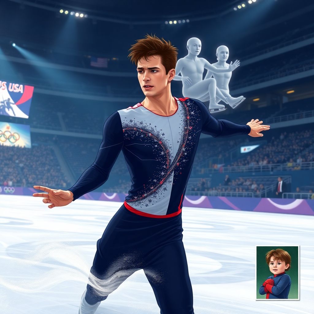 Максим Наумов: путь сына Шишковой и Наумова к Олимпиаде‑2026 за США