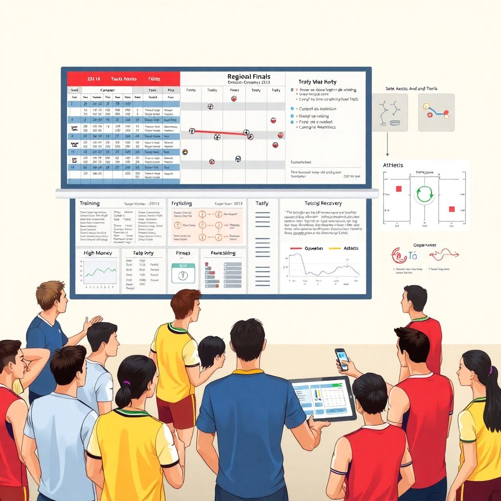 Новости спорта: подготовка к региональным финалам и отборочным турнирам