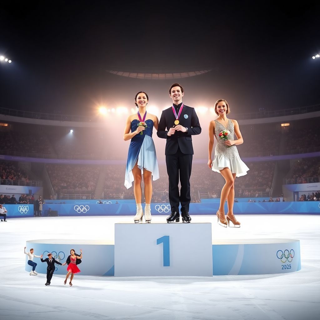 Фотоитоги финала танцев на льду ОИ‑2026: триумф Сизерона и 13-е место Дэвис