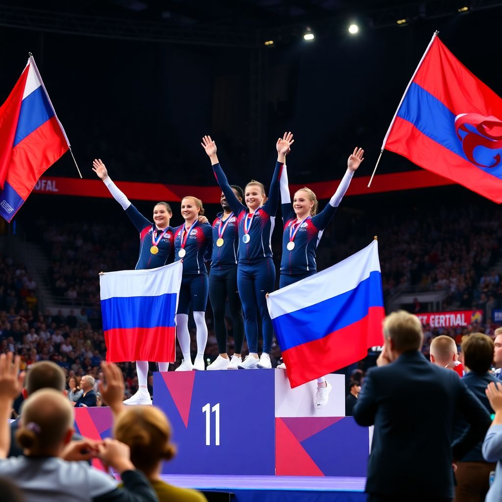 Российские гимнасты на Кубке мира в Котбусе: восемь медалей и триумф