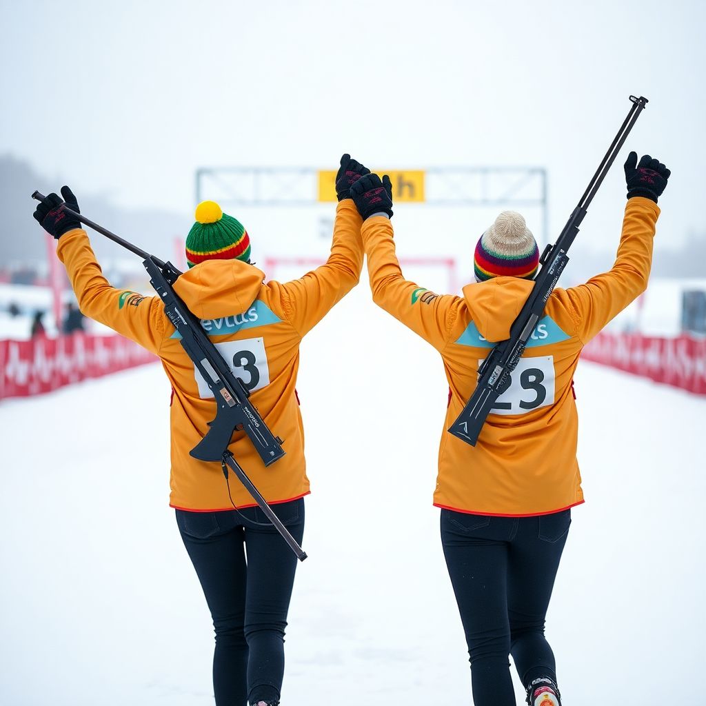 ЧР по биатлону в Тюмени: Свердловская область взяла золото благодаря сёстрам Шевченко