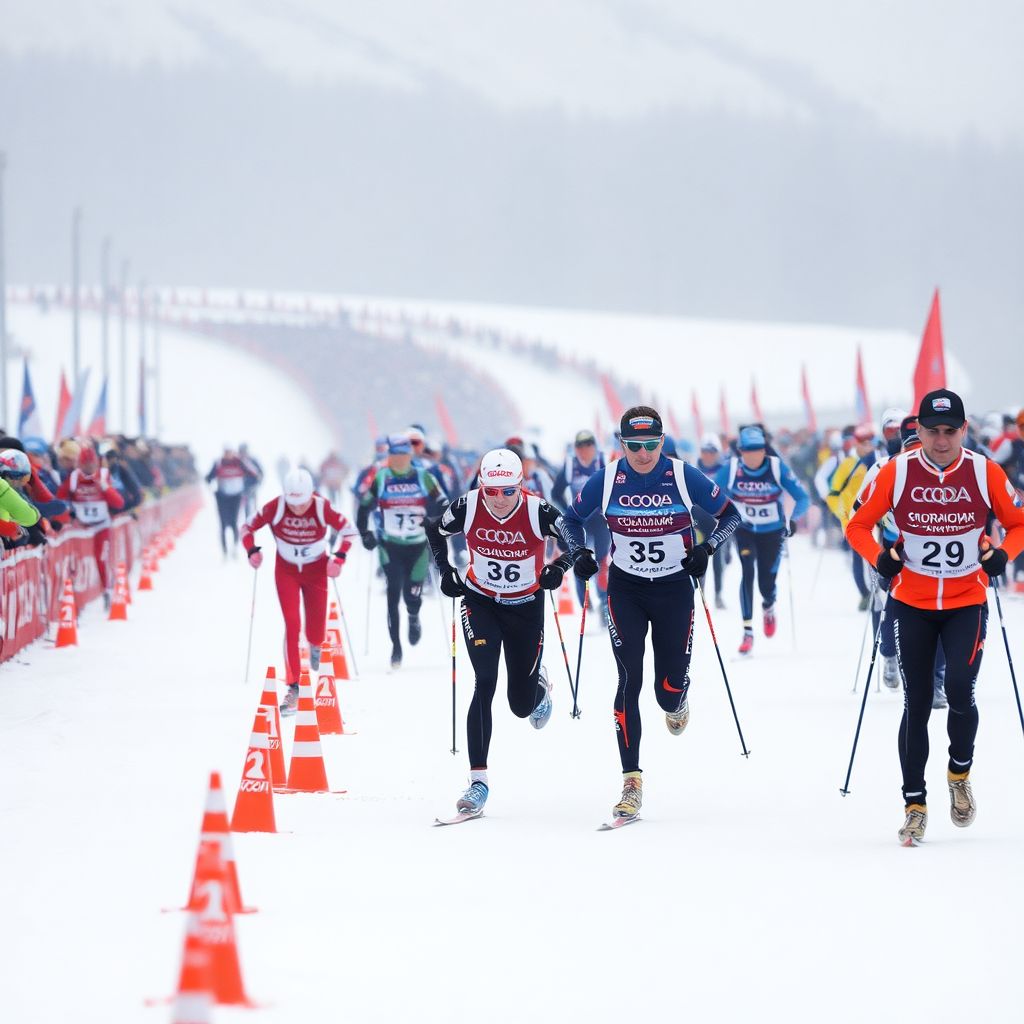 Марафон в Мончегорске 2025/26: победа Большунова и спорная разметка трассы