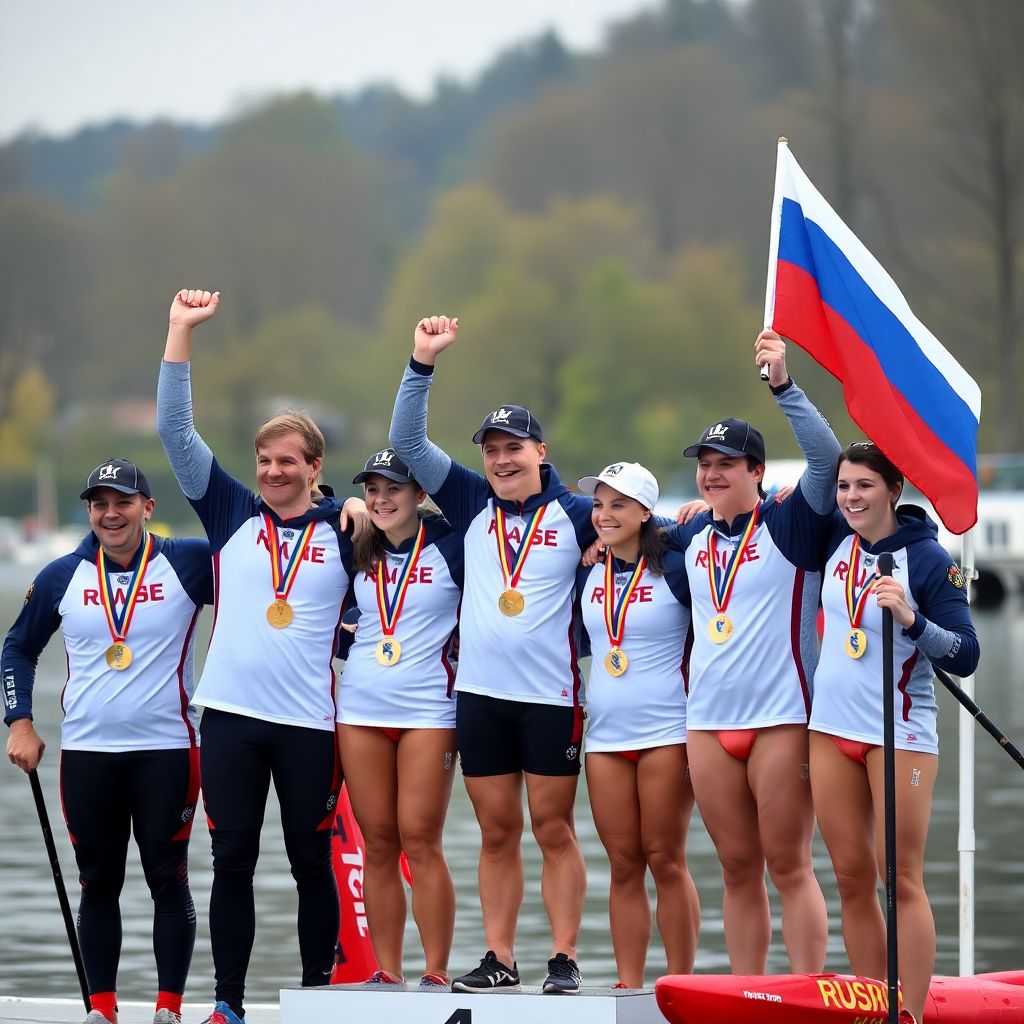 Россия на чемпионате Европы по гребле на байдарках и каноэ в Португалии